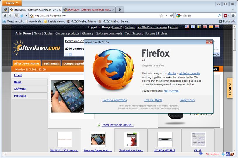 Firefox browser for mac os
